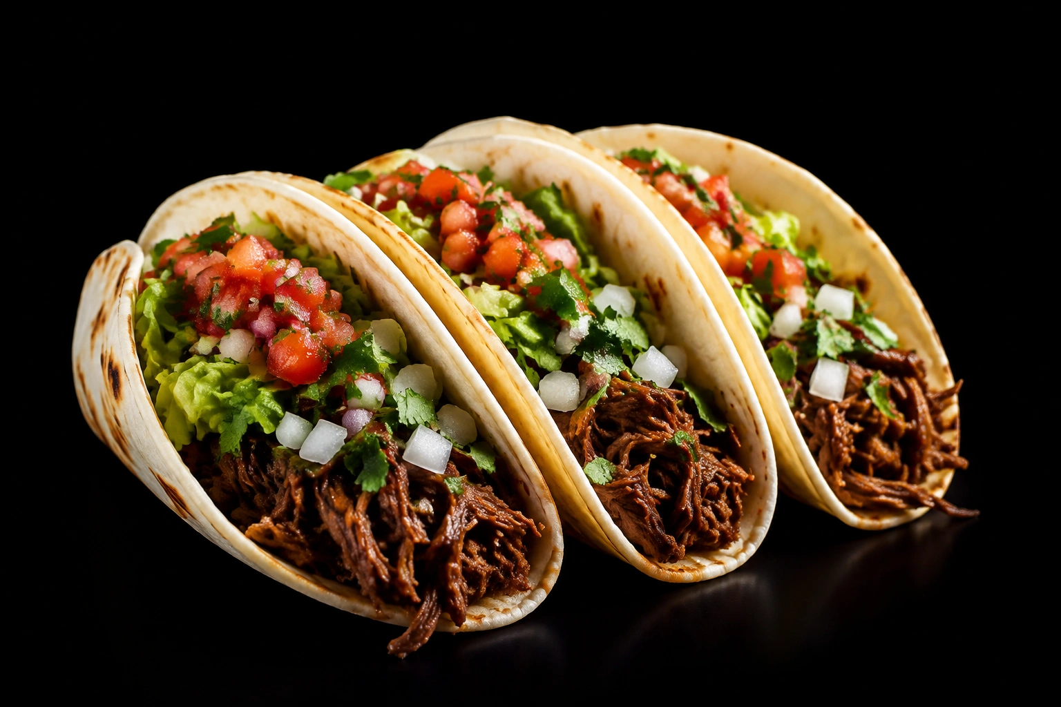 Chipotle barbacoa tacos