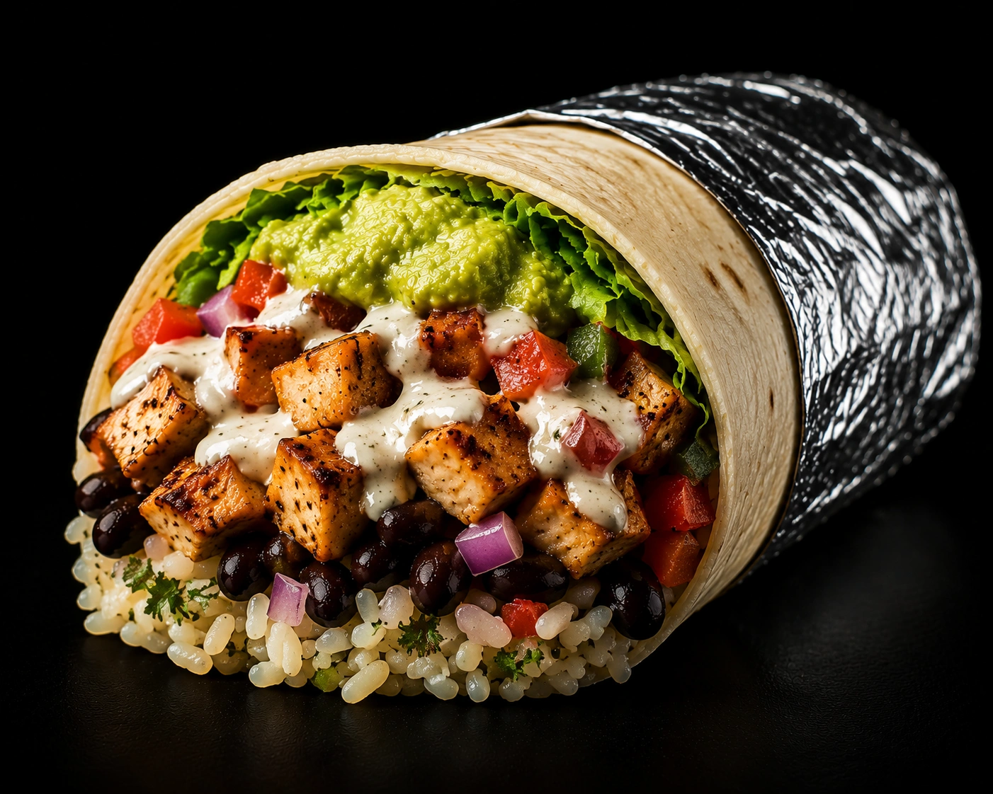 Chipotle Lower Calorie Burrito