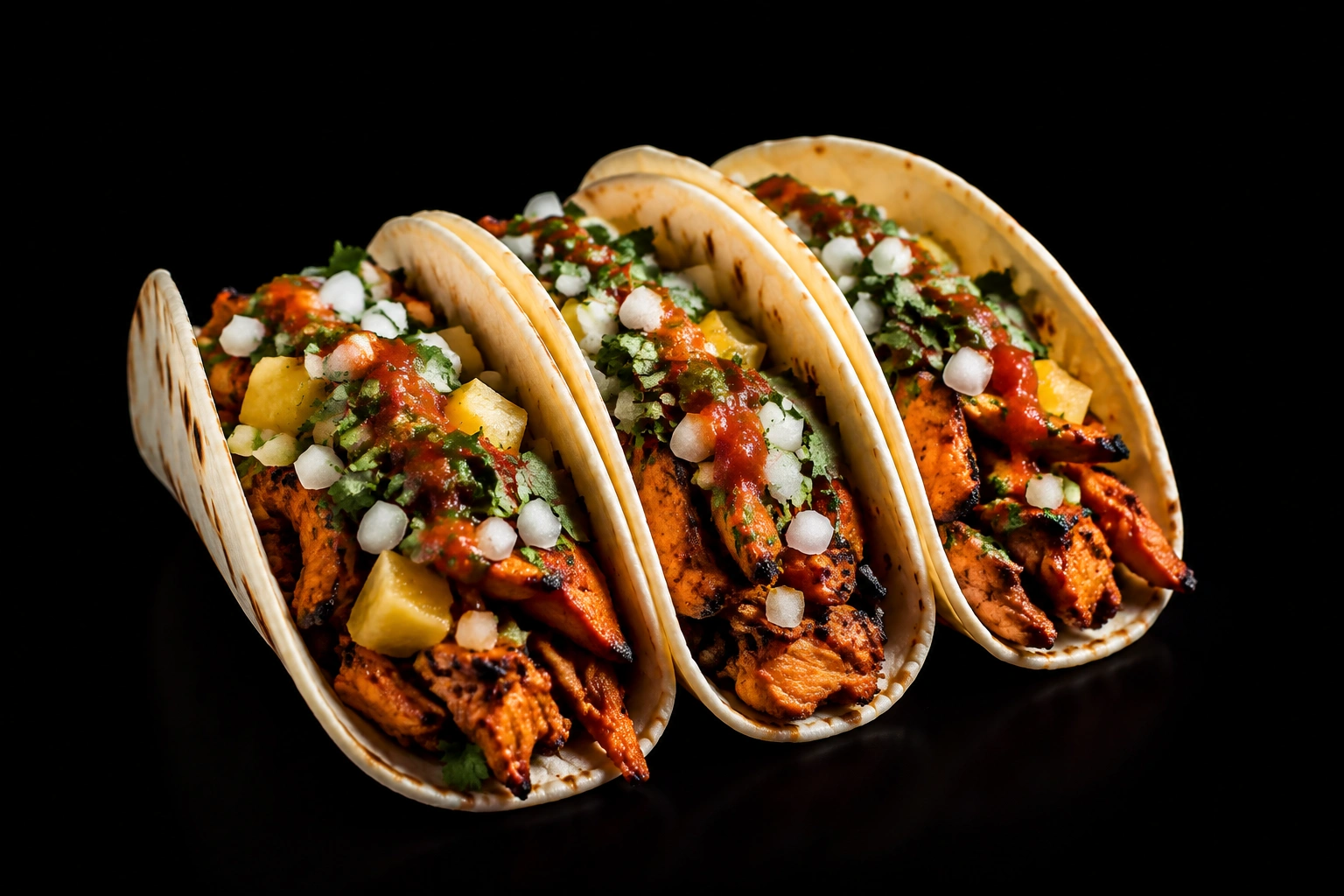 Chipotle carnitas tacos